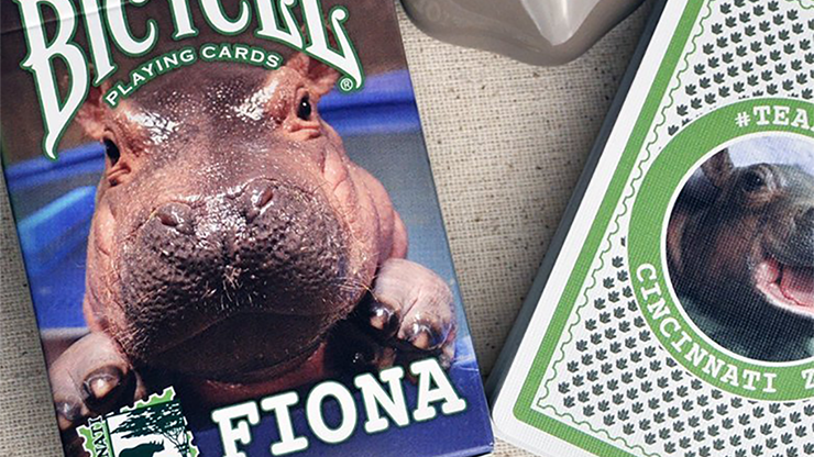 PlayingCardDecks.com-Fiona Hippo Bicycle Playing Cards