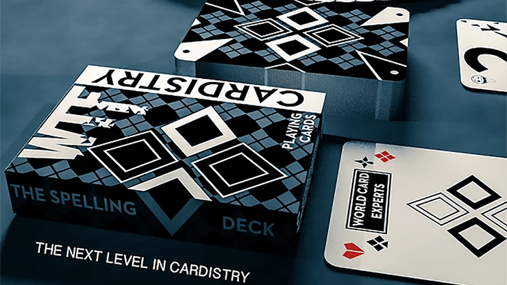 PlayingCardDecks.com-WTF Cardistry Spelling Playing Cards USPCC