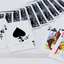 PlayingCardDecks.com-Black Roses Playing Cards USPCC
