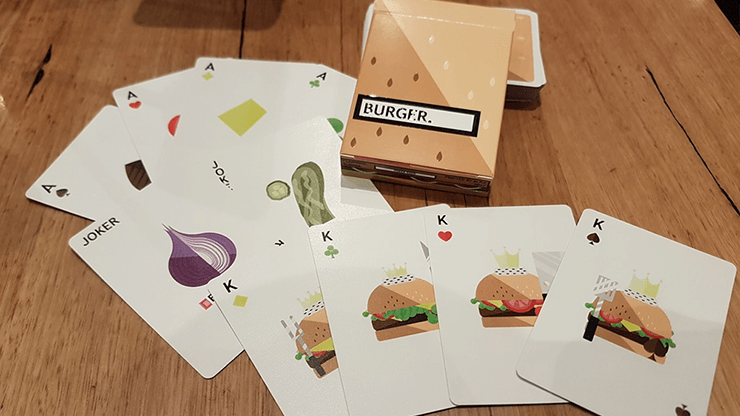 PlayingCardDecks.com-Burger Playing Cards Cartamundi