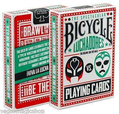 PlayingCardDecks.com-Luchadores Bicycle Playing Cards