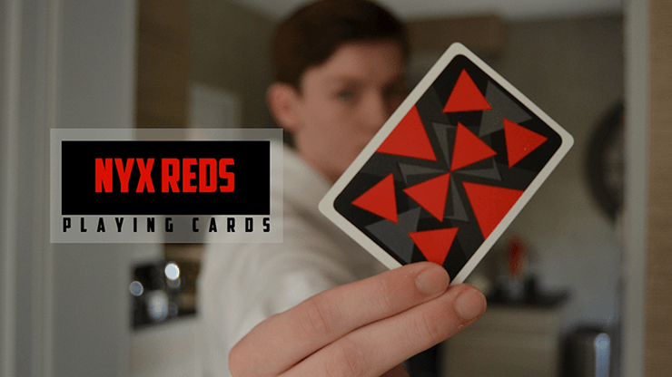PlayingCardDecks.com-NYX Reds Playing Cards USPCC