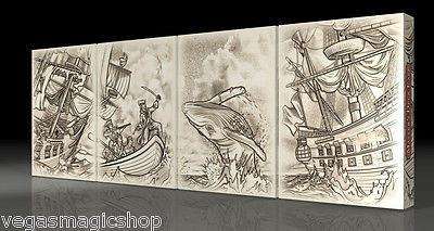 PlayingCardDecks.com-Seven Seas Master Collection 4 Deck Set Playing Cards USPCC