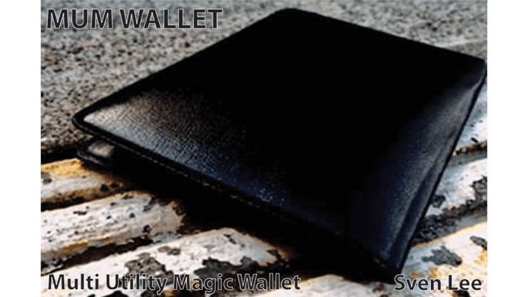 PlayingCardDecks.com-Multi Utility Magic Wallet (Black)