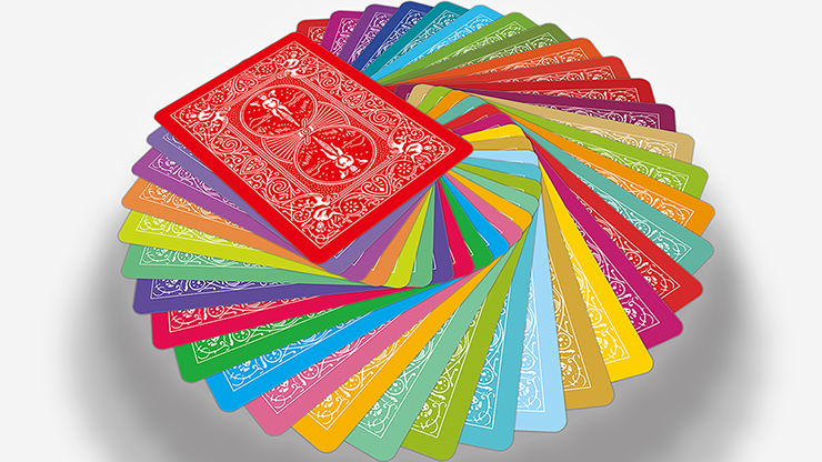 PlayingCardDecks.com-Rainbow TCC Bicycle Playing Cards