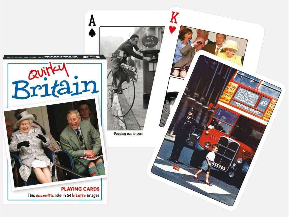 PlayingCardDecks.com-Quirky Britain Playing Cards Piatnik