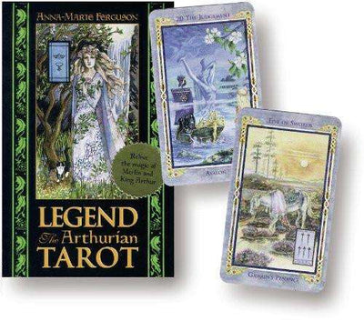 PlayingCardDecks.com-LEGEND the Arthurian Tarot - 78 Card Deck & 72 Page Booklet