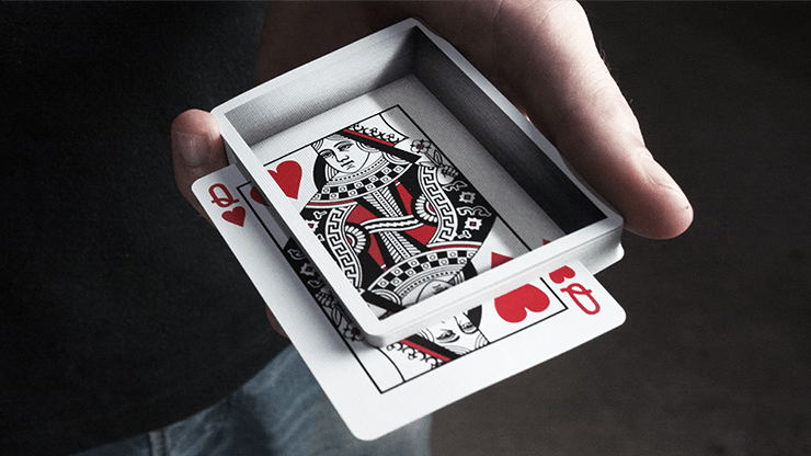 PlayingCardDecks.com-Optricks Red Animated Playing Cards