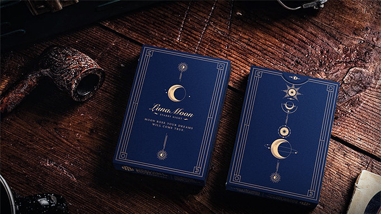PlayingCardDecks.com-Luna Moon Deluxe 2 Deck Set (Classic & Deluxe) Playing Cards USPCC
