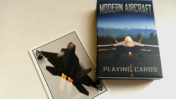 PlayingCardDecks.com-Modern Aircraft Playing Cards NPCC