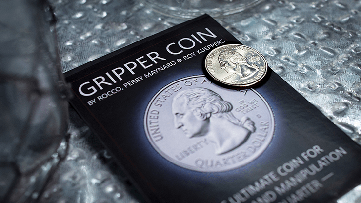 PlayingCardDecks.com-Gripper Coin - U.S. Quarter