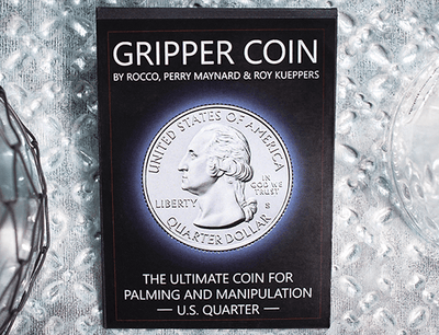 PlayingCardDecks.com-Gripper Coin - U.S. Quarter