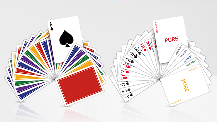 PlayingCardDecks.com-Pure Playing Cards TCC - 6 Colors