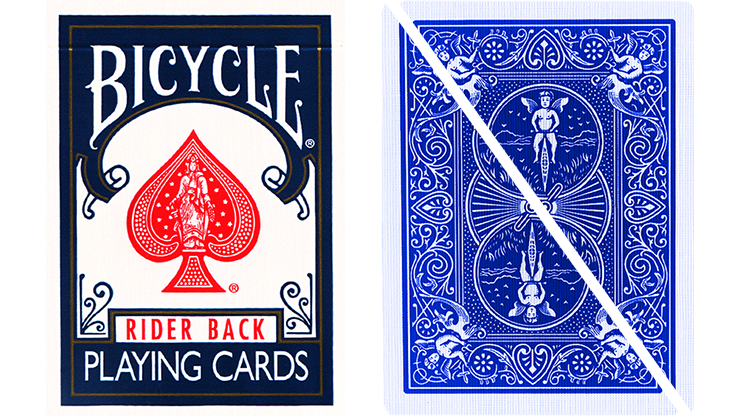 PlayingCardDecks.com-Split Eyed Popper Bicycle Trick Playing Cards: Blue