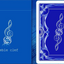 PlayingCardDecks.com-Treble Clef Blue Marked Playing Cards JJPC