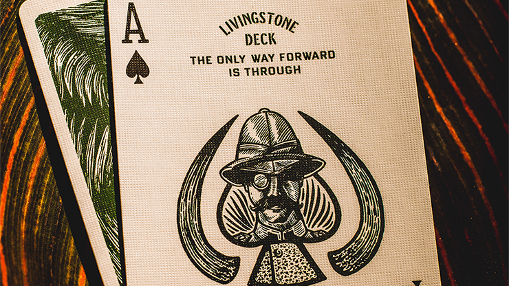PlayingCardDecks.com-Livingstone Deluxe Edition Playing Cards USPCC