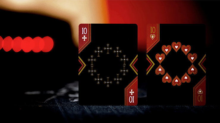 PlayingCardDecks.com-Dark Lordz Black Playing Cards USPCC