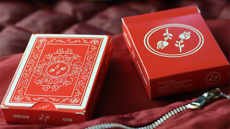 PlayingCardDecks.com-Red Roses Playing Cards USPCC