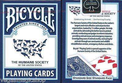PlayingCardDecks.com-Humane Society Bicycle Playing Cards Deck