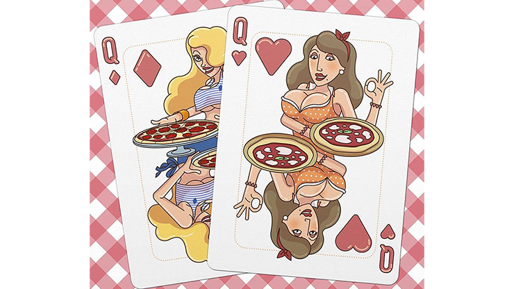 PlayingCardDecks.com-Pizza Playing Cards LPCC