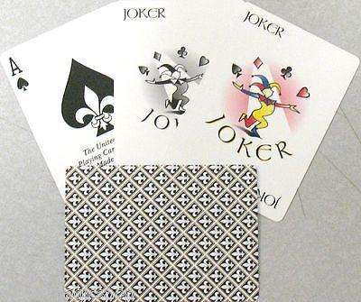 PlayingCardDecks.com-Fleur De Lis Purple & Black 2 Deck Set Bundle Playing Cards