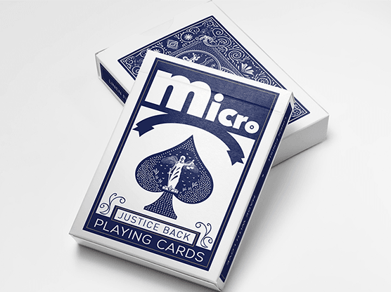 PlayingCardDecks.com-Micro Blue Card Magic Trick