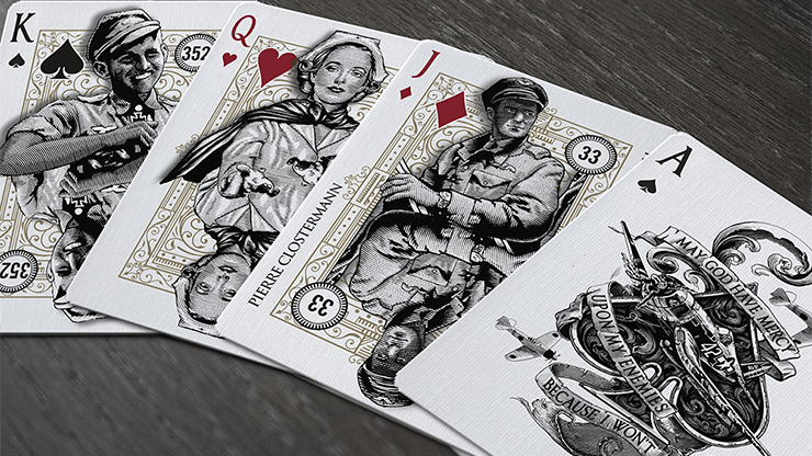 PlayingCardDecks.com-Top Aces of WWII Playing Cards USPCC