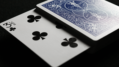 PlayingCardDecks.com-Three and a Half Gaff Card Bicycle Rider Back: Blue