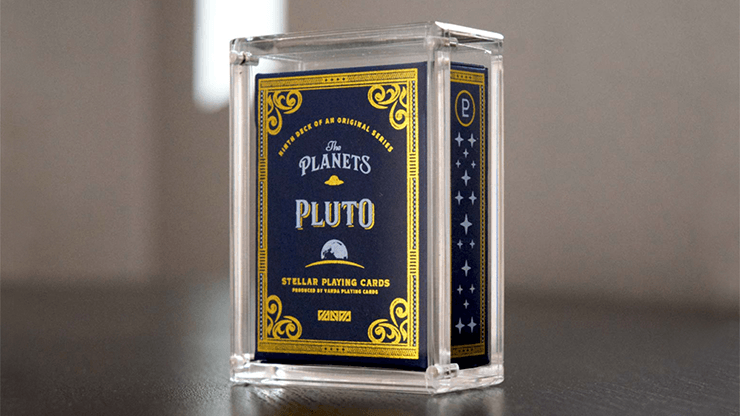 PlayingCardDecks.com-Planets: Pluto Mini Playing Cards with Display Case MPC