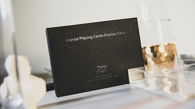 PlayingCardDecks.com-Crystal Playing Card Display 2 Deck Case
