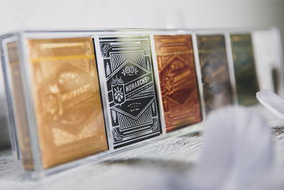 PlayingCardDecks.com-Crystal Playing Card Display 6 Deck Case