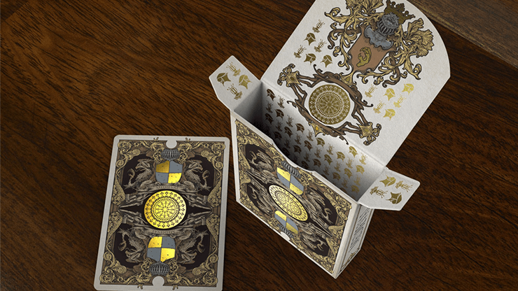 PlayingCardDecks.com-Medieval Royal Gilded Playing Cards WJPC
