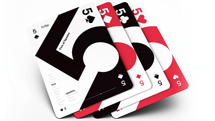 PlayingCardDecks.com-Grid v3 Playing Cards USPCC