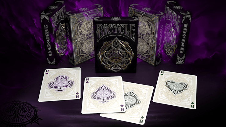 PlayingCardDecks.com-Black Magic Bicycle Playing Cards