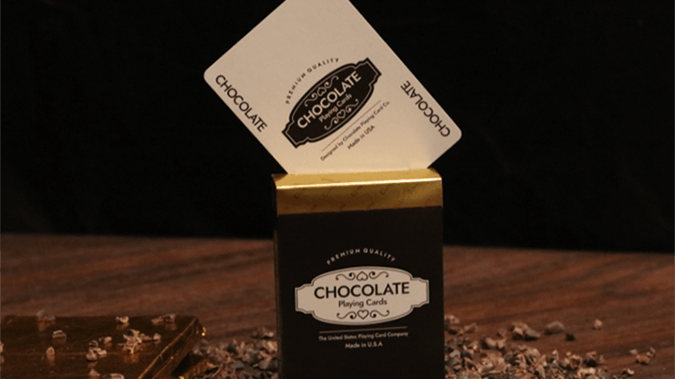 PlayingCardDecks.com-Chocolate Luxury Playing Cards USPCC