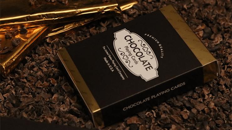 PlayingCardDecks.com-Chocolate Luxury Playing Cards USPCC