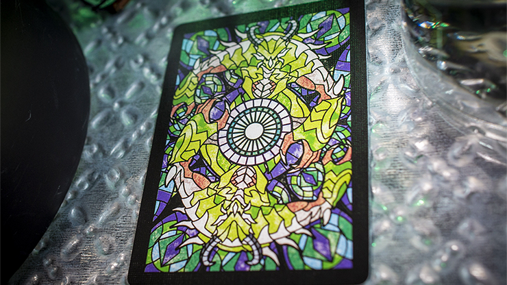PlayingCardDecks.com-Stained Glass Behemoth Bicycle Playing Cards