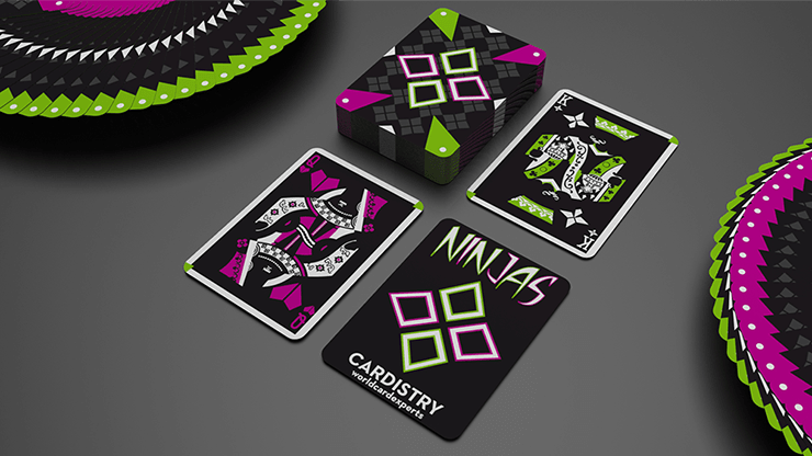 PlayingCardDecks.com-Cardistry Ninjas Remix Playing Cards USPCC
