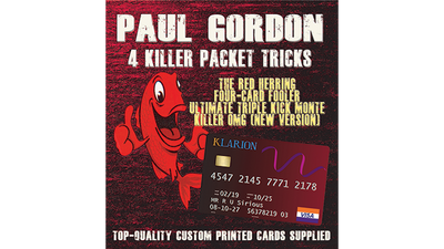 PlayingCardDecks.com-Paul Gordon's 4 Killer Packet Tricks Vol. 1