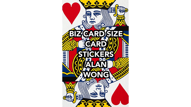 PlayingCardDecks.com-Mini Size Playing Card Stickers