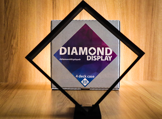 PlayingCardDecks.com-Diamond Display 4 Deck Case
