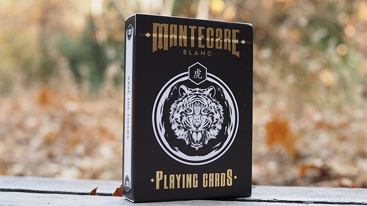 PlayingCardDecks.com-Mantecore Blanc Playing Cards Cartamundi