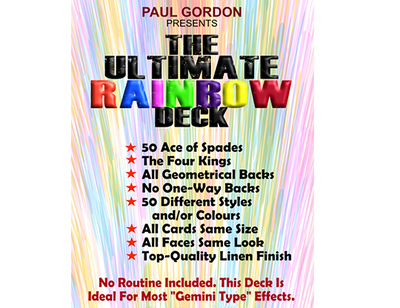 PlayingCardDecks.com-The Ultimate Rainbow Deck