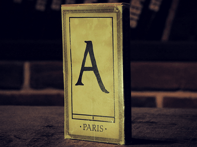 PlayingCardDecks.com-1900 Alphabet Marked Deck