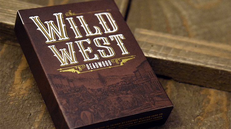 PlayingCardDecks.com-Wild West Deadwood Playing Cards LPCC