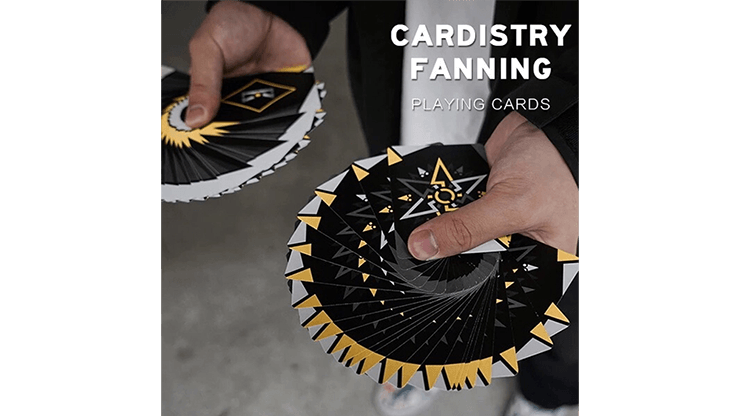 PlayingCardDecks.com-Cardistry Fanning Yellow Playing Cards USPCC