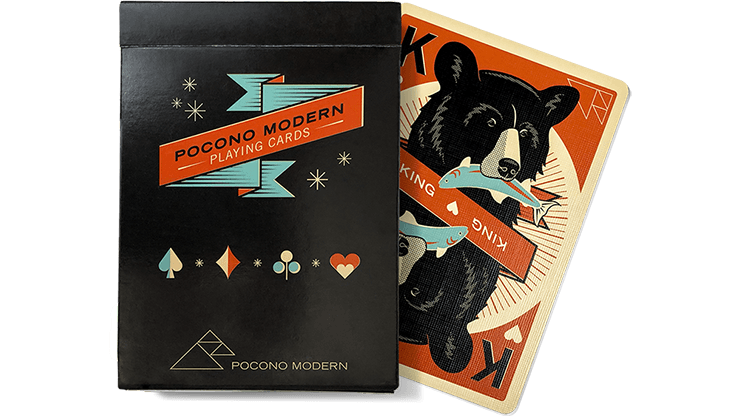 PlayingCardDecks.com-Pocono Modern Woodland Playing Cards USPCC