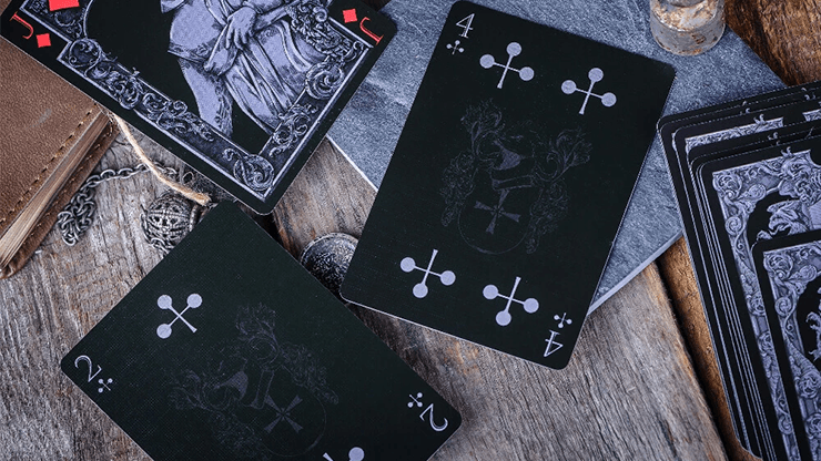 PlayingCardDecks.com-Medieval Stone Playing Cards WJPC