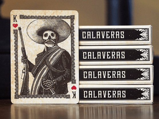 PlayingCardDecks.com-Calaveras v2 Playing Cards USPCC