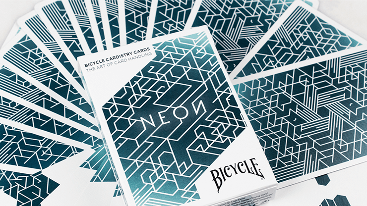 PlayingCardDecks.com-Neon Cardistry Bicycle Playing Cards